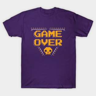 "Game Over" Gaming Design T-Shirt